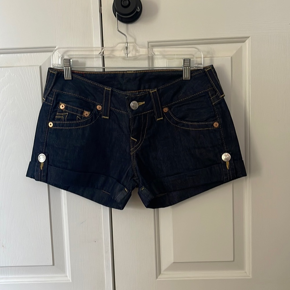 True Religion Jess Denim Shorts